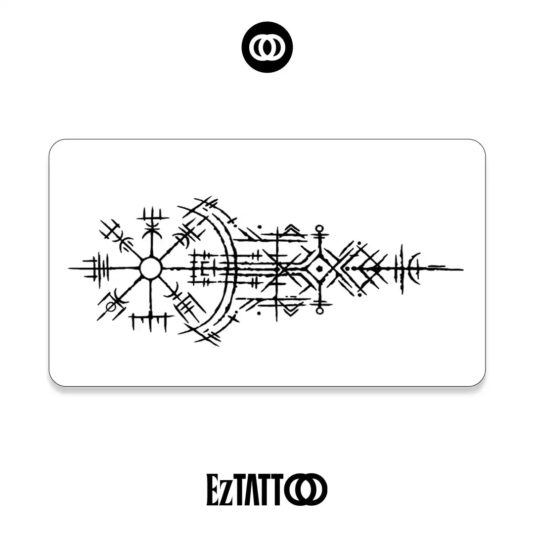 Sigilo Astral Tatuagem Temporária