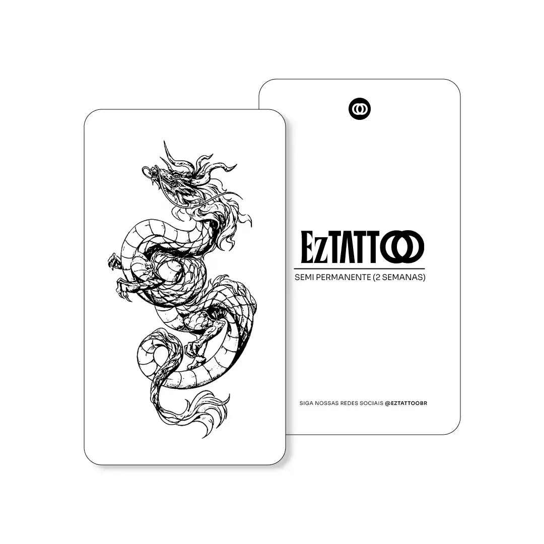 Dragão Celestial Tatuagem Temporária (Promocional)