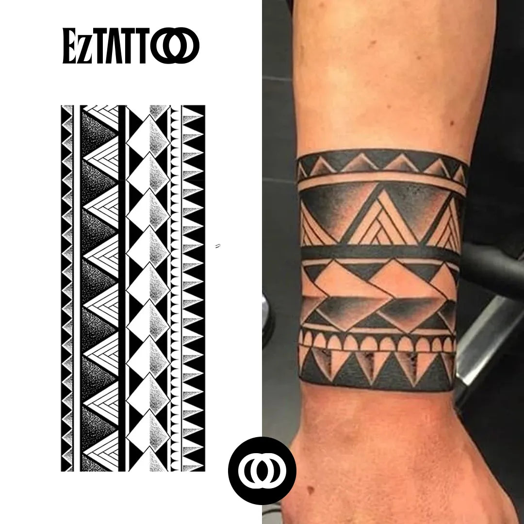 tatuagem-temporaria-tribal-geometrica