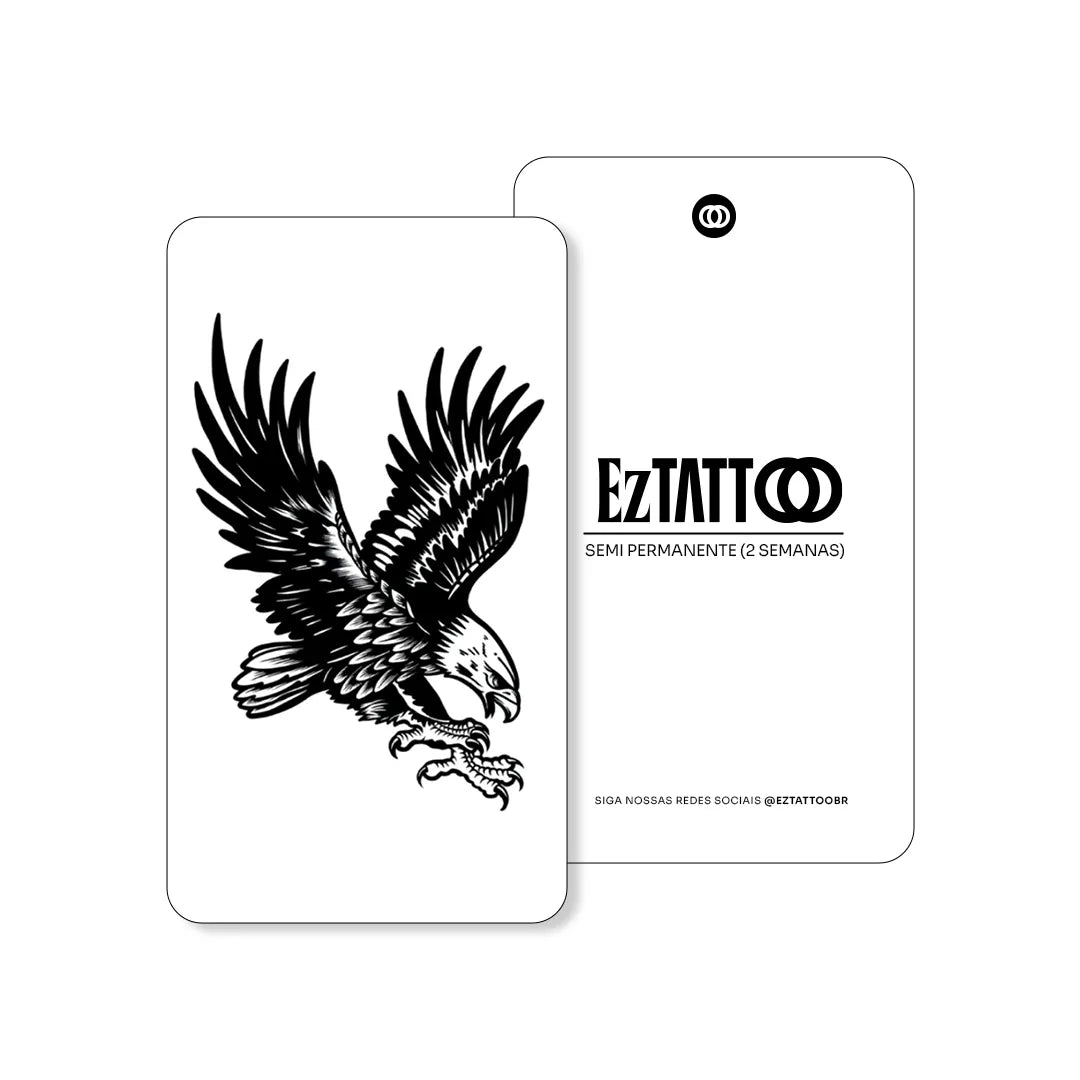 Águia–Tatuagem-Temporária-Delicada-eztattoo