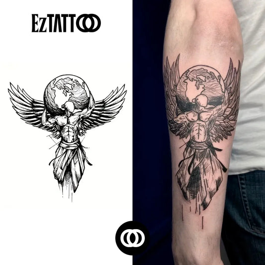 atlas-com-globo-tatuagem-temporaria-realista-eztattoo