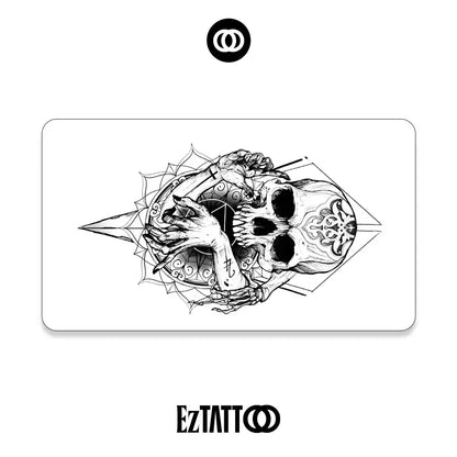 Caveira das Trevas Tatuagem Temporária (Promocional)