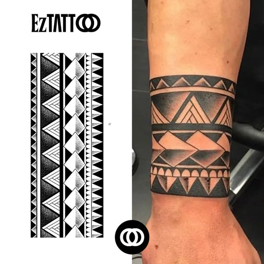 tatuagem-temporaria-tribal-geometrica